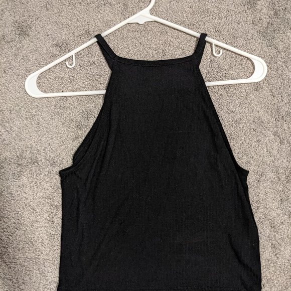 2 for $12 - Black F21 Halter Crop - Picture 4 of 4